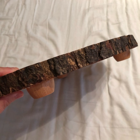 Acacia bark footed server - Picture 2 of 6
